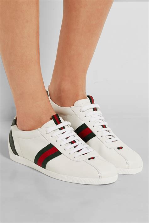 white gucci shoes|white gucci sneakers women's.